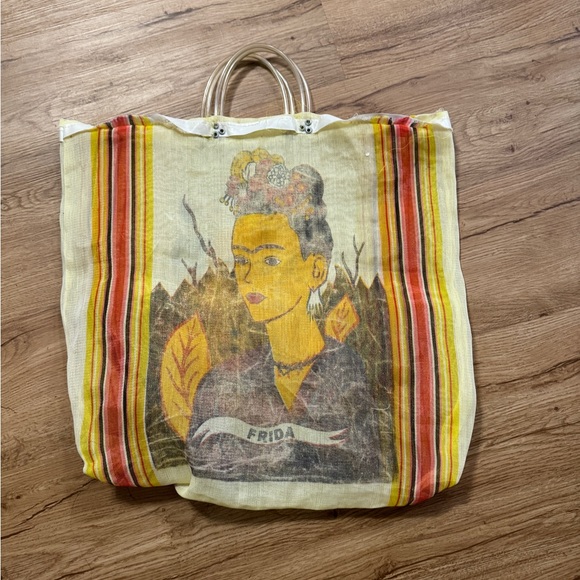 Frida Kahlo apron and mesh bag - Picture 2 of 9